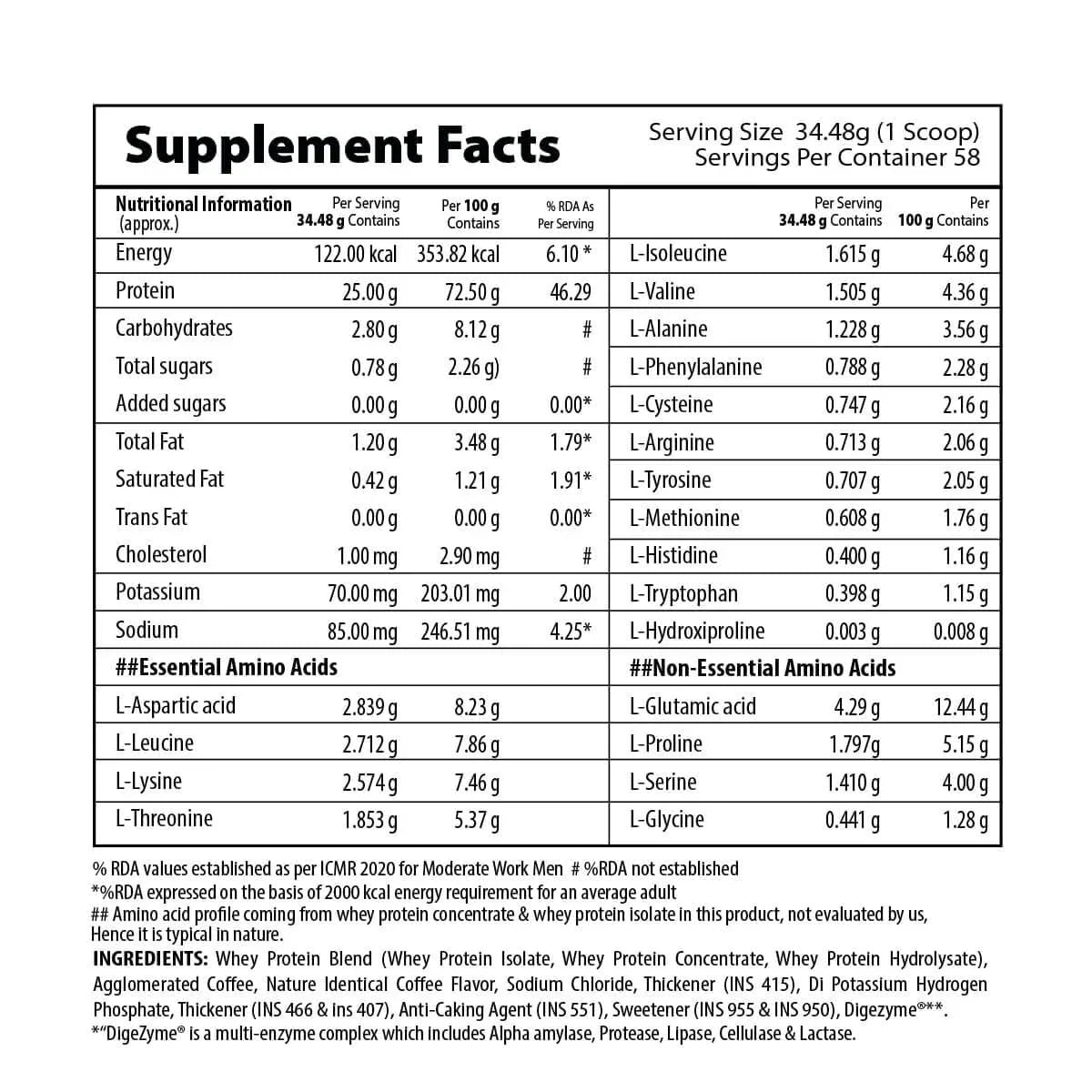 QNT Prime Whey Protein 4.4 Lbs