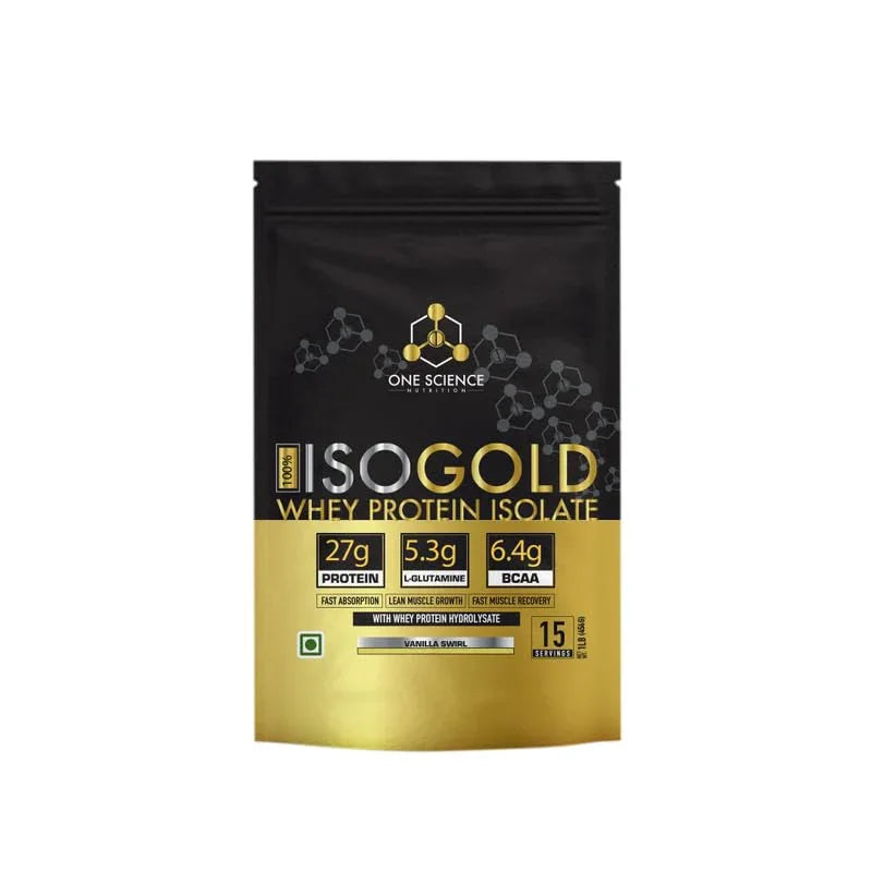 One Science ISO GOLD Whey Protein Isolate - 1 Lbs