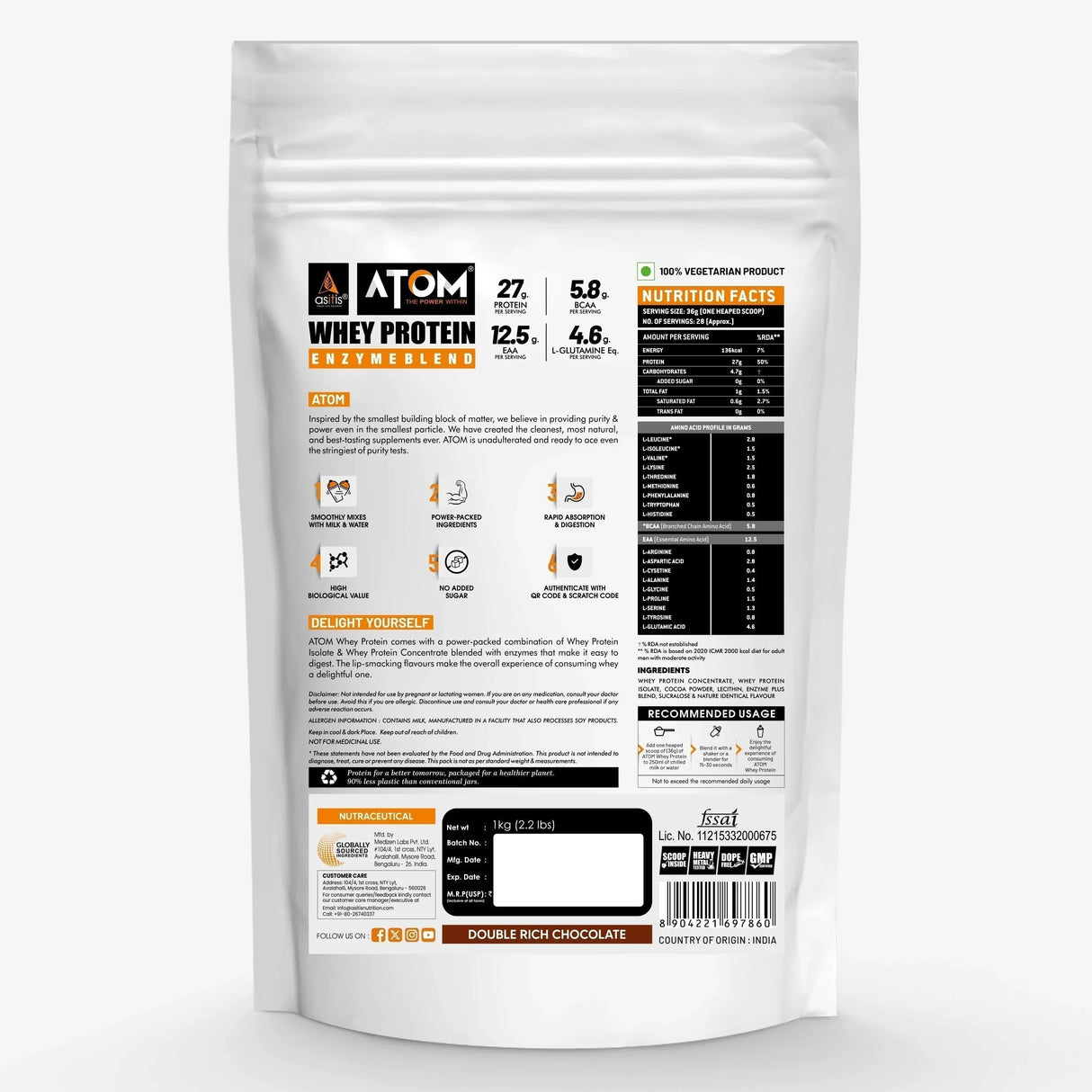 AS-IT-IS Atom Whey Protein