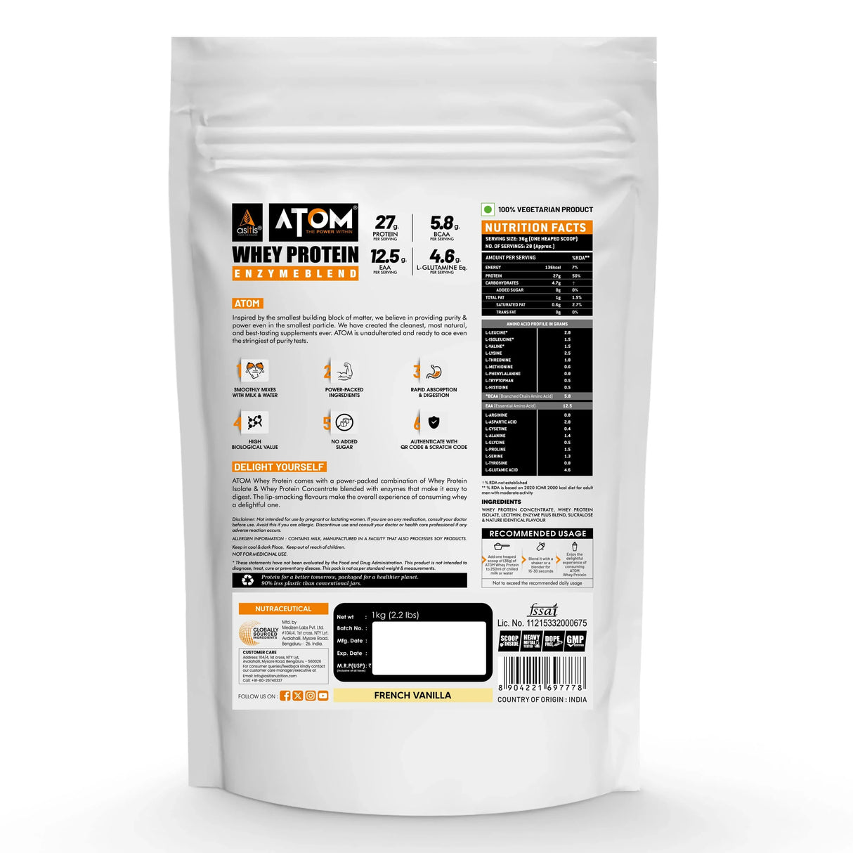 AS-IT-IS Atom Whey Protein