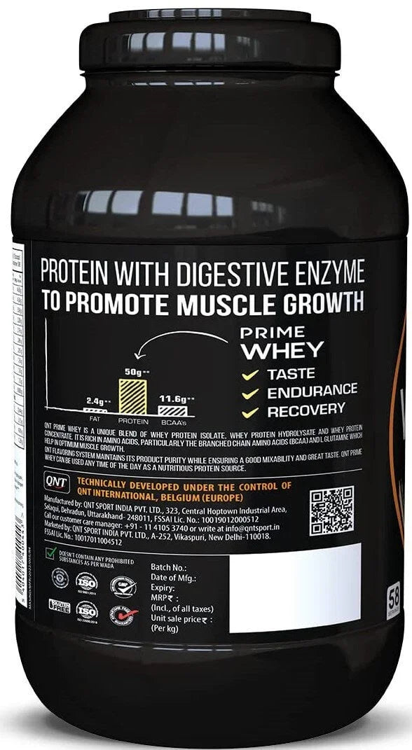 QNT Prime Whey Protein 4.4 Lbs