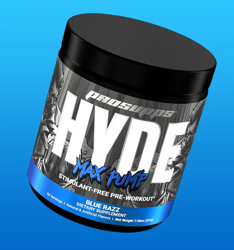 ProSupps Hyde Max Pump, Stim-Free Pre-Workout - 30 Servings