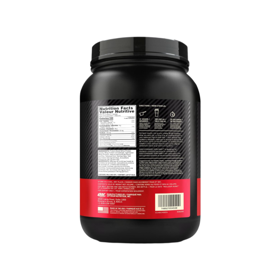 Optimum Nutrition (ON) Gold Standard 100% Whey 2 Lbs