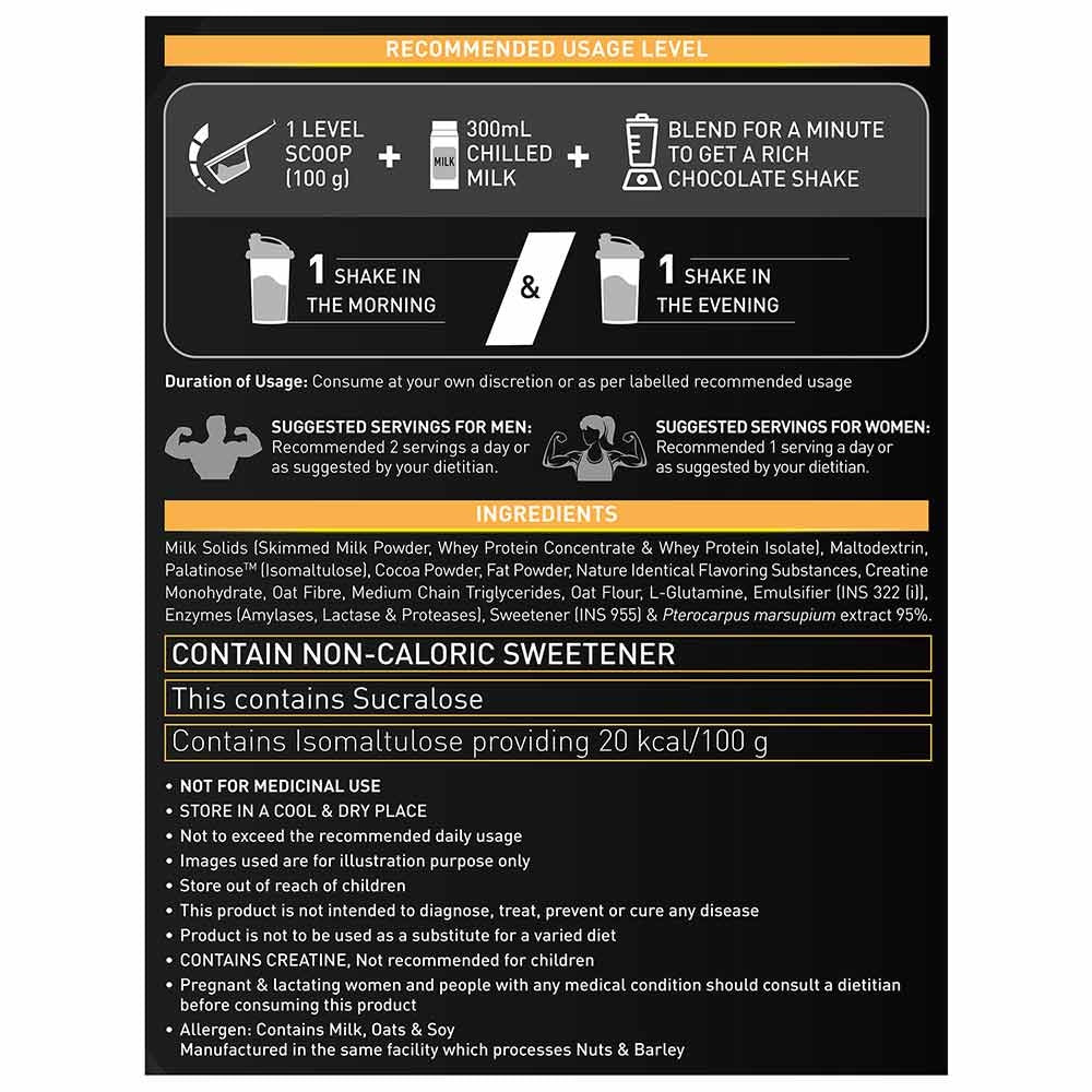 MuscleBlaze High Protein Gold Gainer - 2.7 kg (6 Lbs)