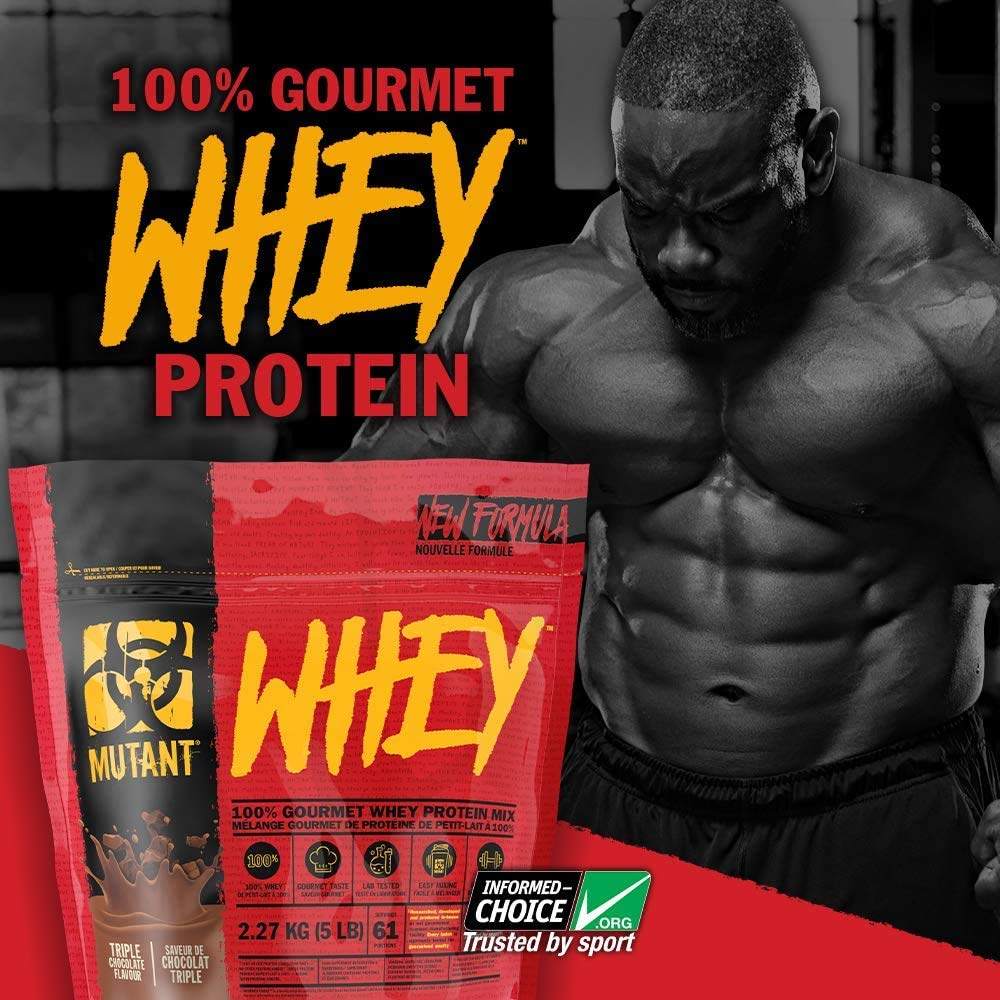Mutant Whey 2.27 Kg (5 Lbs)