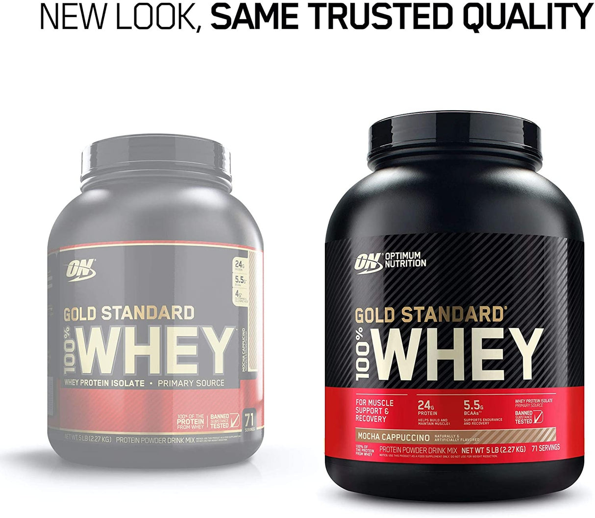 Optimum Nutrition (ON) Gold Standard 100% Whey 5 Lbs (Imported)