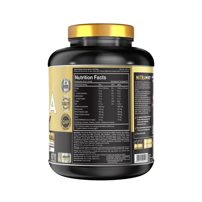One Science Nitra Whey - 5 Lbs