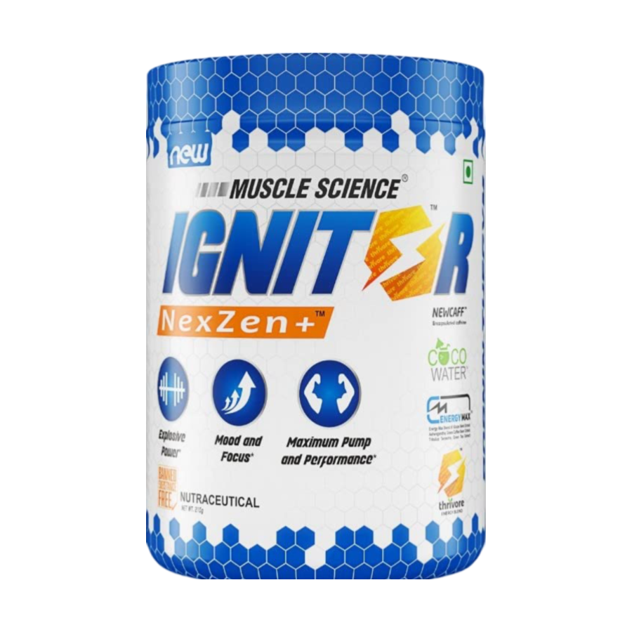Muscle Science Ignitor New Packing Pre-Workout - 25 Servings