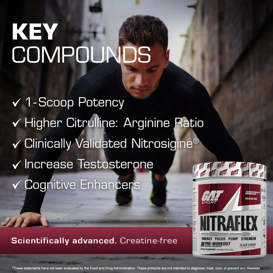 GAT Nitraflex Pre-Workout - 30 Servings