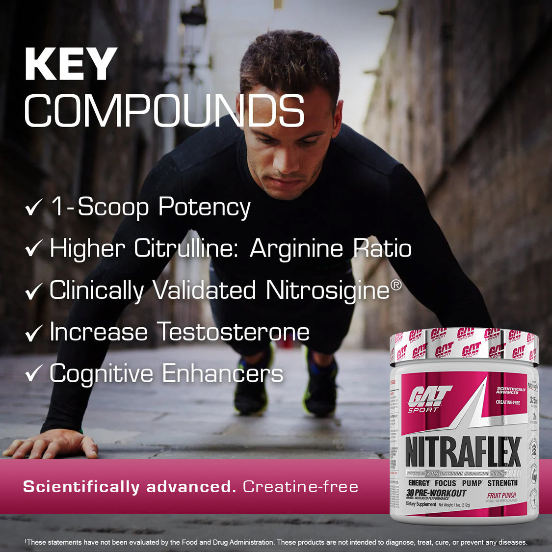 GAT Nitraflex Pre-Workout - 30 Servings