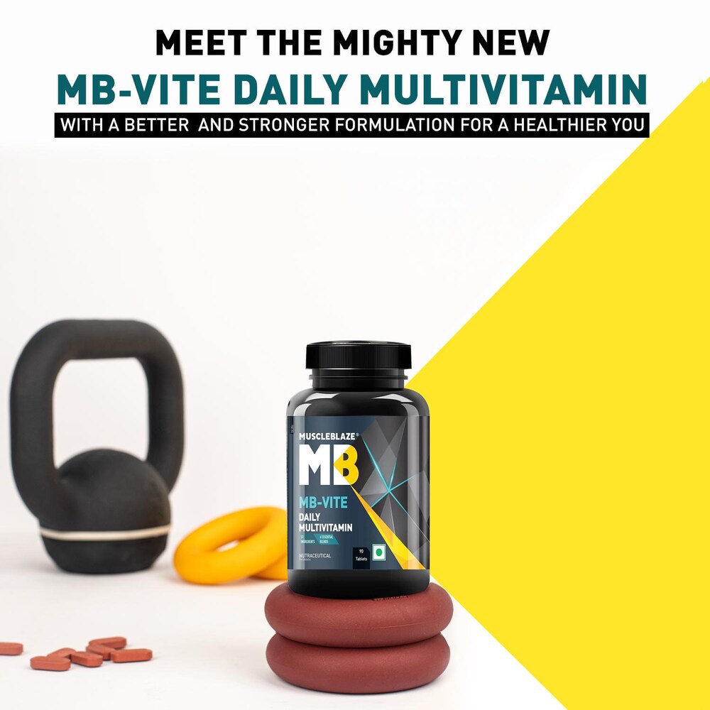 MuscleBlaze MB-VITE Daily Multivitamin - 90 Tablet