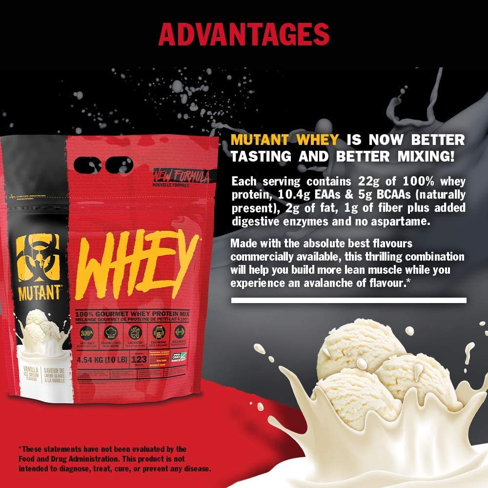 Mutant Whey 2.27 Kg (5 Lbs)