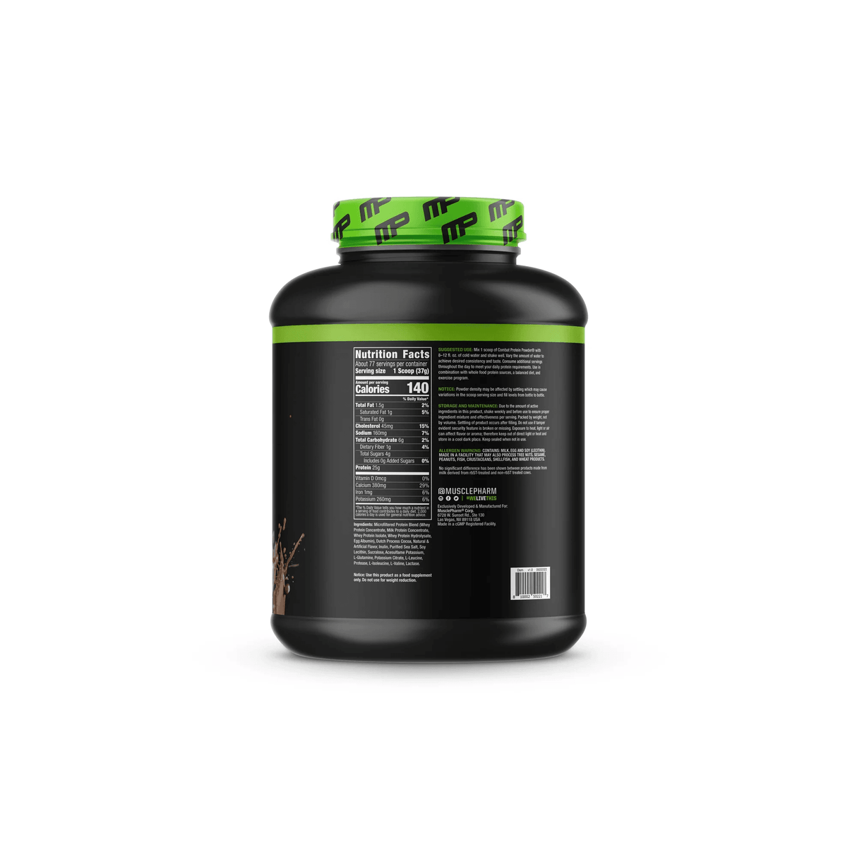 MusclePharm Combat Powder Blend- 6.2 Lbs