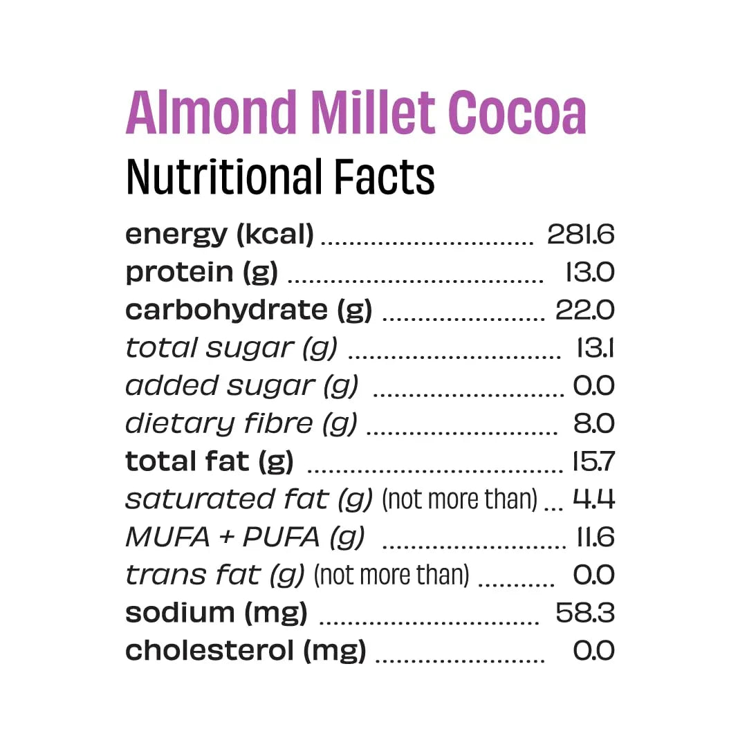 The Whole Truth Millet Cocoa Protein Bar - 55g