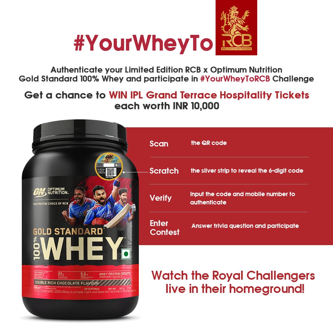 Optimum Nutrition (ON) Gold Standard 100% Whey 2 Lbs