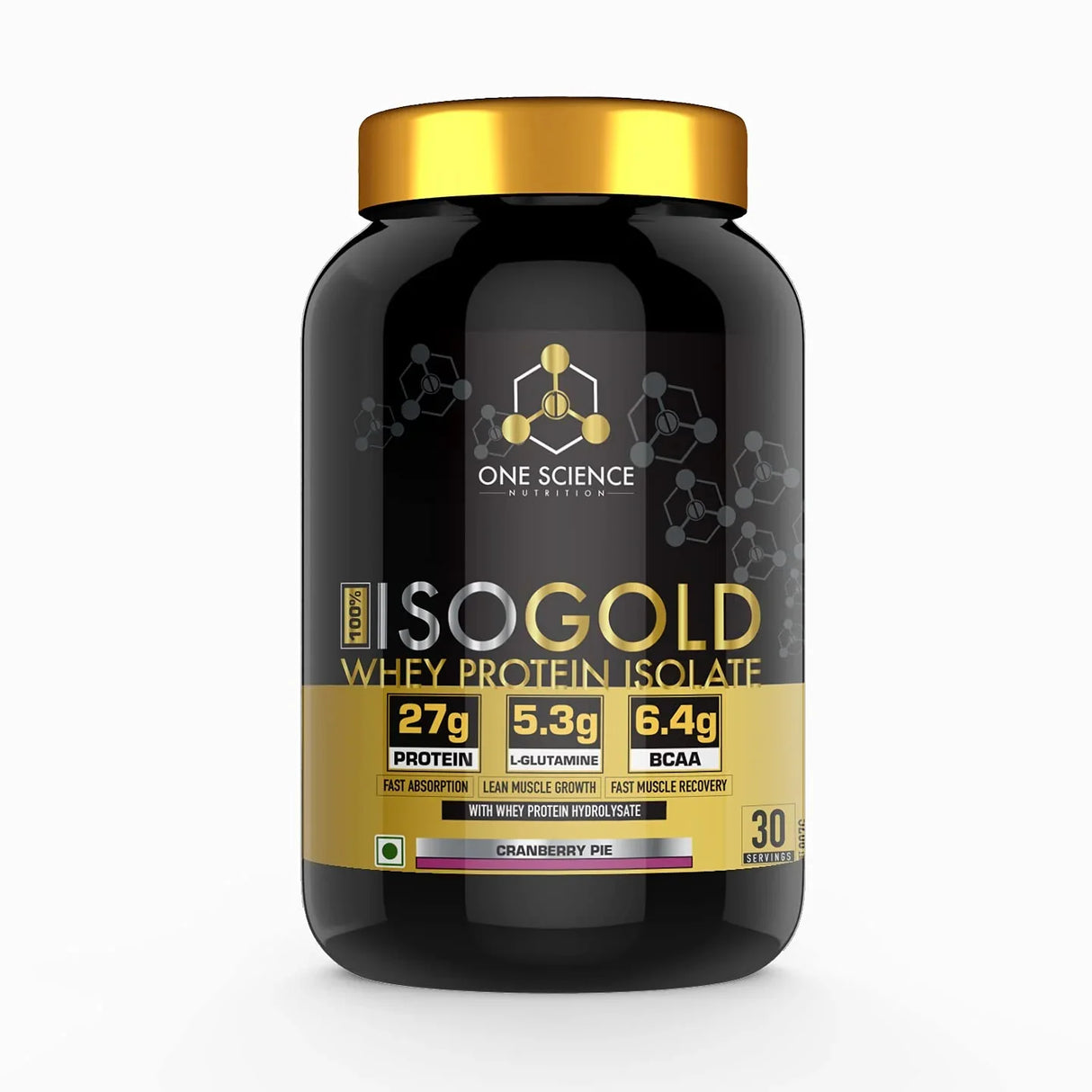 One Science ISO Gold Whey Protein Isolate - 2 Lbs
