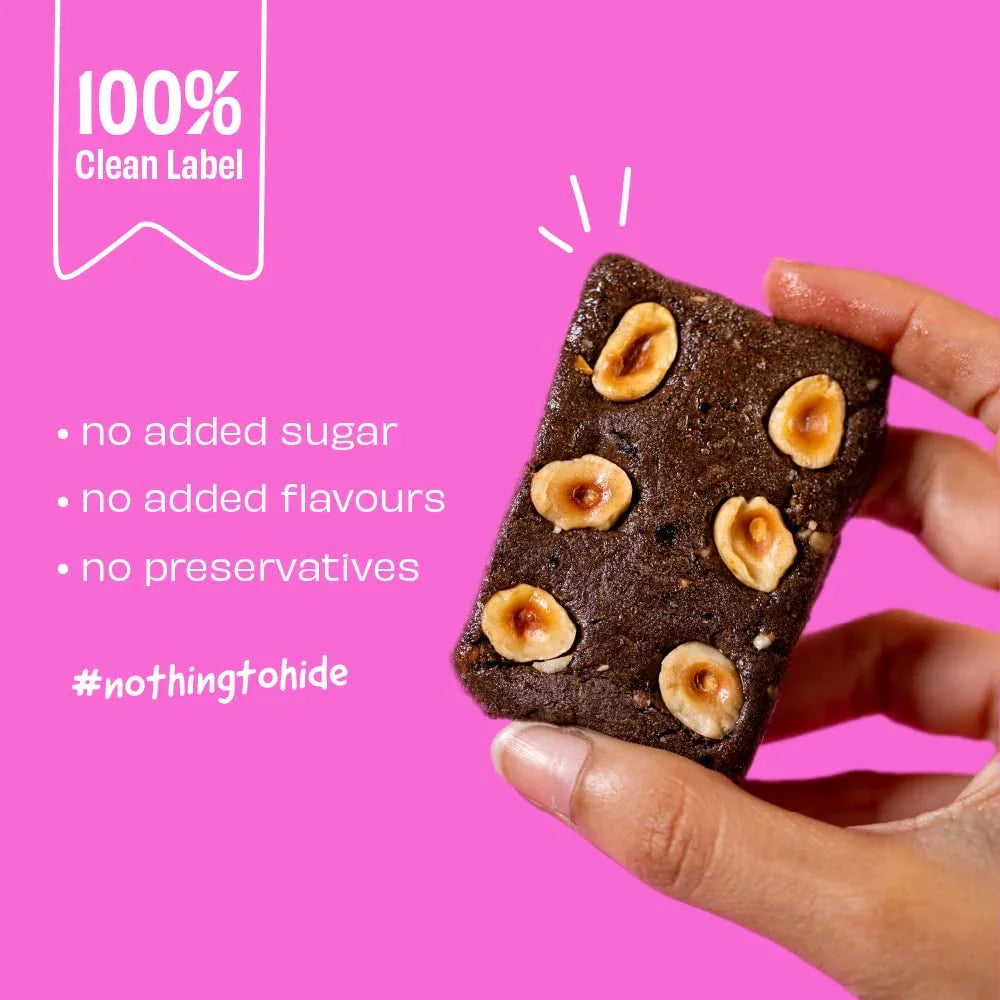 The Whole Truth - Protein Bars | Pack of 6 x 52g each | No Added Sugar | No Preservatives | No Artificial Sweeteners