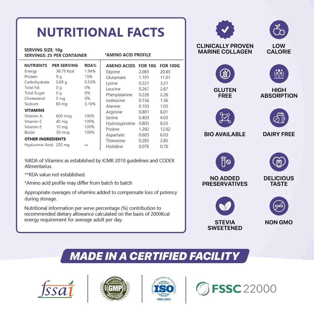 Nature's Island Collagen Skin Formula - 250 gm