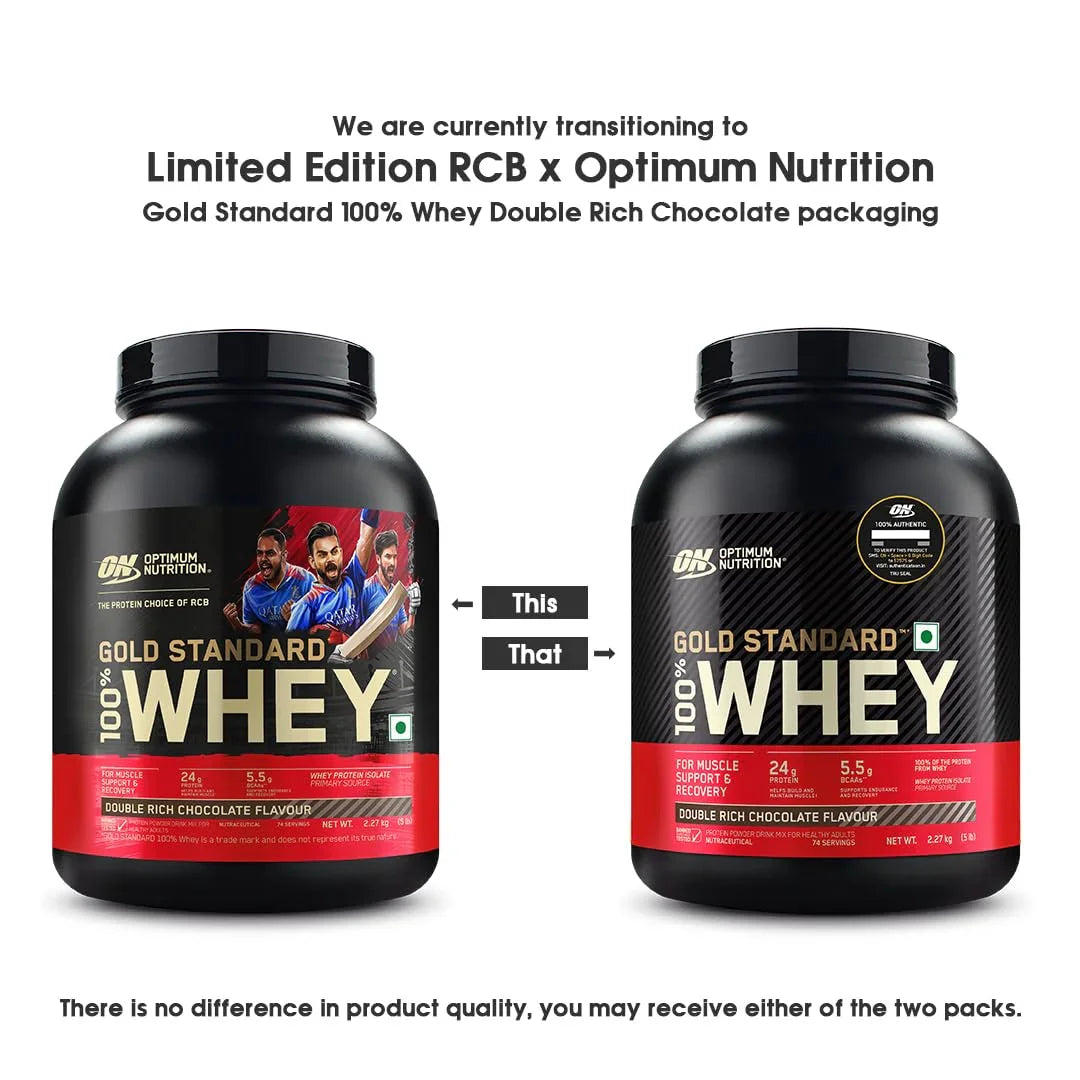 Optimum Nutrition (ON) Gold Standard 100% Whey 5 Lbs
