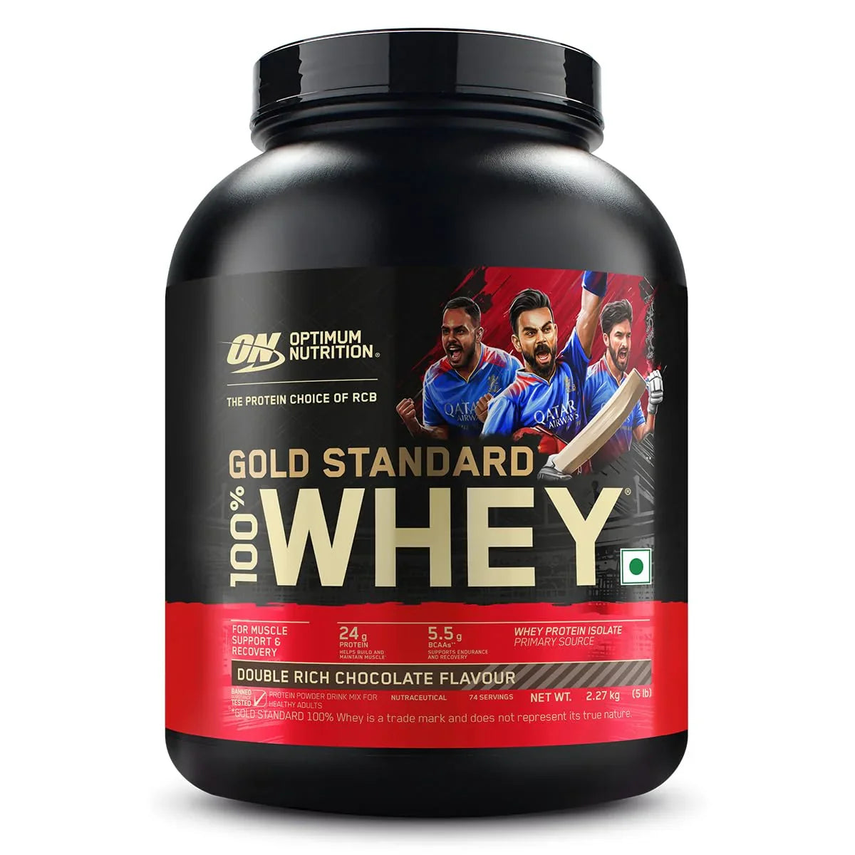 Optimum Nutrition (ON) Gold Standard 100% Whey 5 Lbs