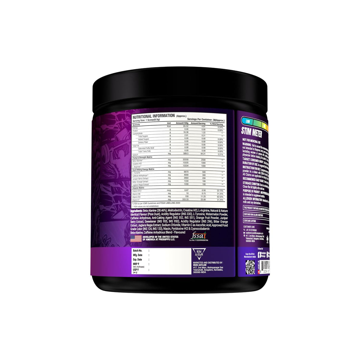 ProSupps HYDE XTREME Pre Workout - 30 Servings