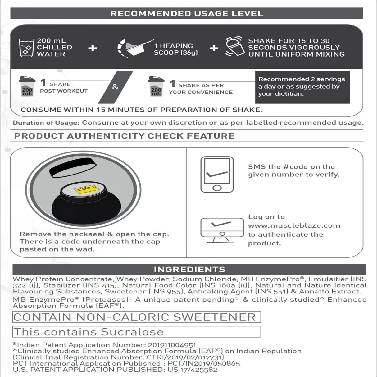 MuscleBlaze Biozyme Performance Whey - 4.4 Lbs