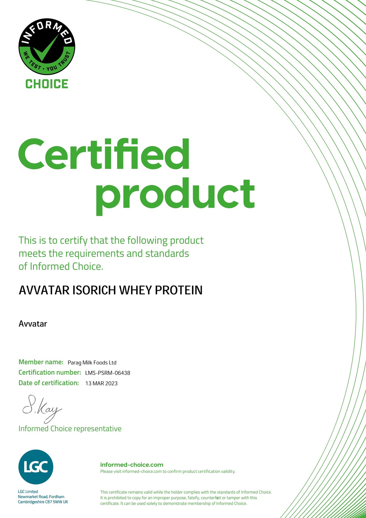Avvatar Whey Protein Powder - 1 Kg