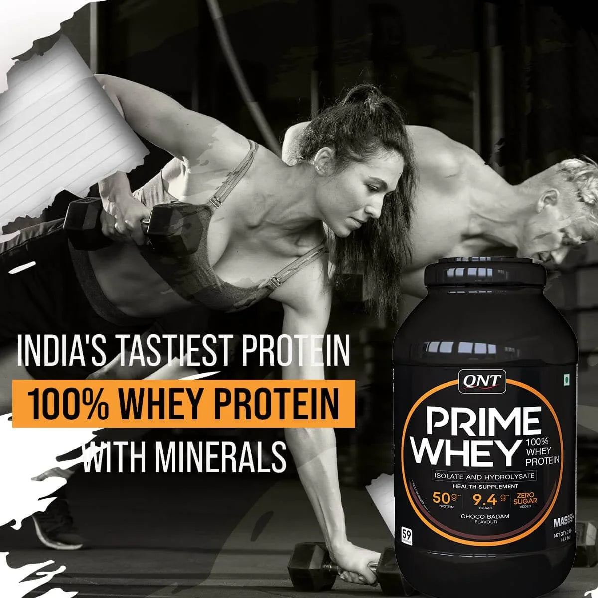 QNT Prime Whey Protein 4.4 Lbs
