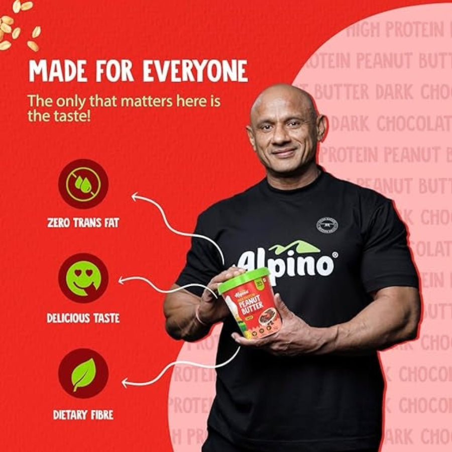 Alpino High Protein Peanut Butter- 1 Kg
