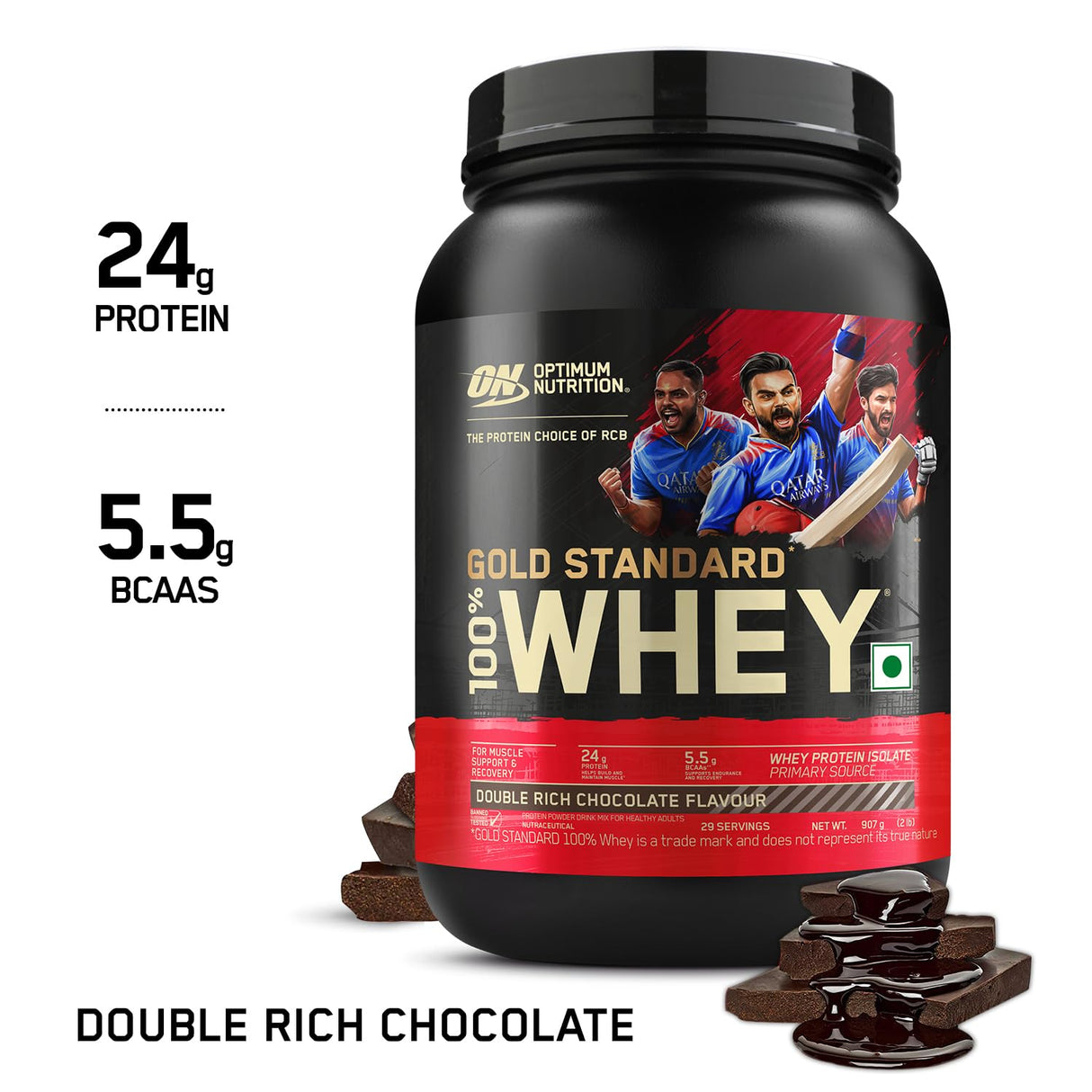 Optimum Nutrition (ON) Gold Standard 100% Whey 2 Lbs