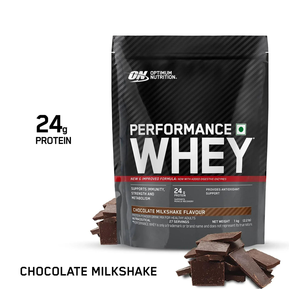 Optimum Nutrition (ON) Performance Whey Protein Powder , 1 kg