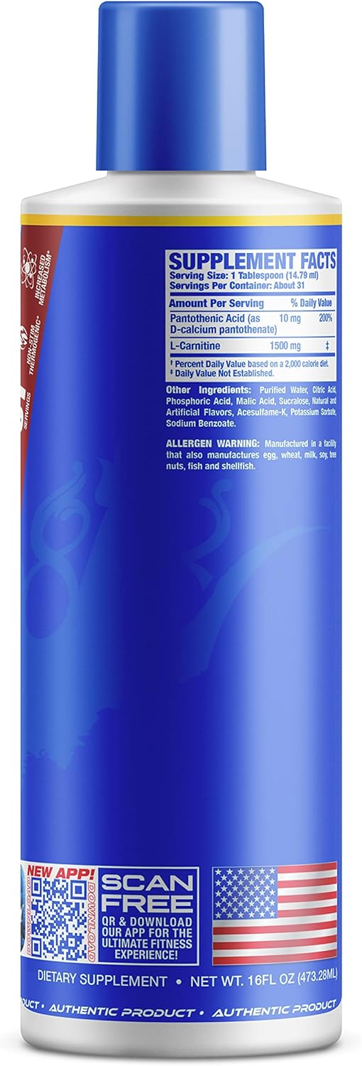 Ronnie Coleman Signature Series L-Carnitine XS 3000 Liquid , 473ml (16oz)