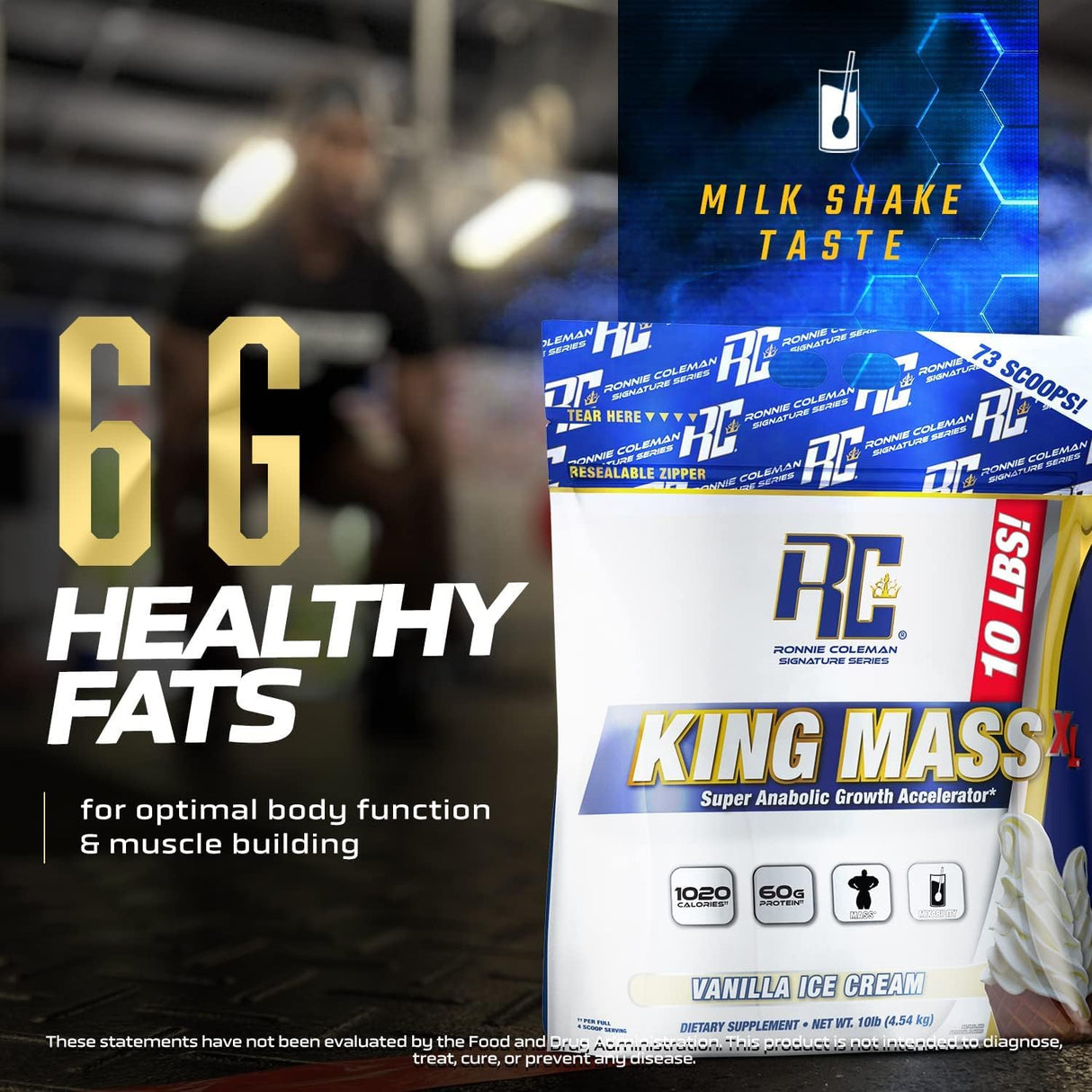Ronnie Coleman Signature Series King Mass XL - 10 Lbs (Near Expiry)