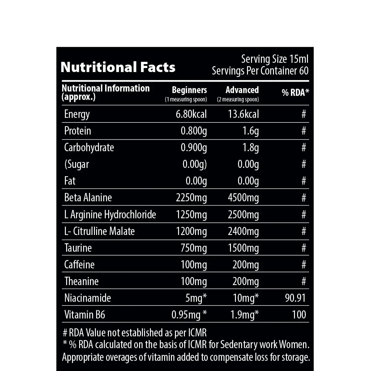 QNT Pump Extra Concentrated Liquid Pre Workout - 30 Servings