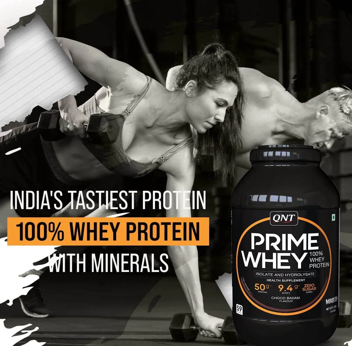 QNT Prime Whey Protein 4.4 Lbs