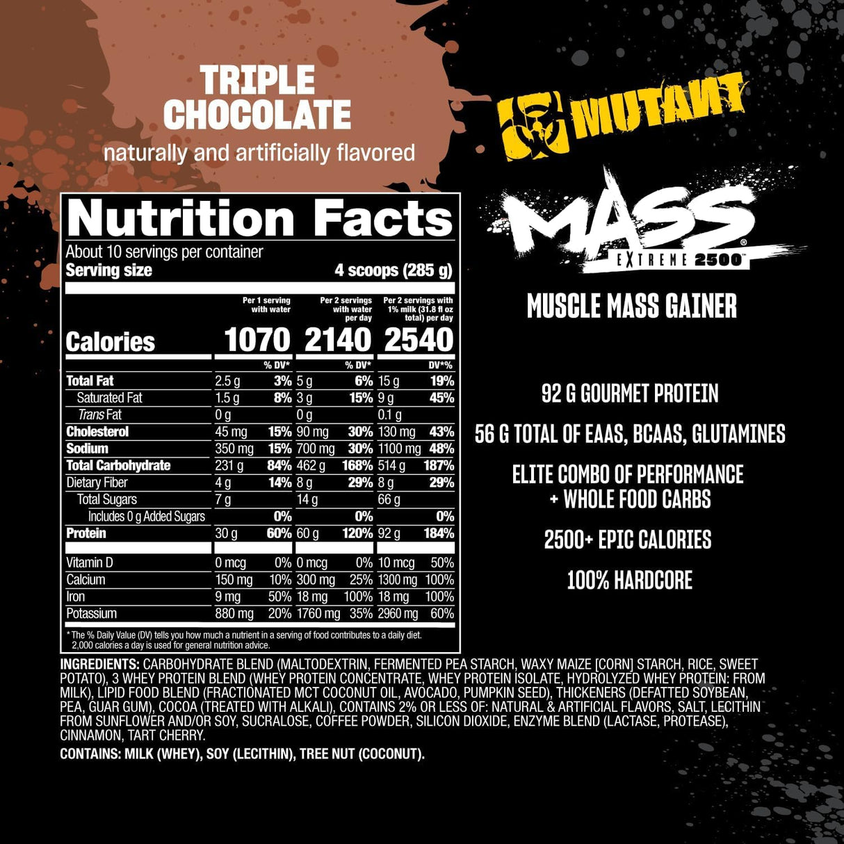 Mutant Mass Extreme - 6 Lbs