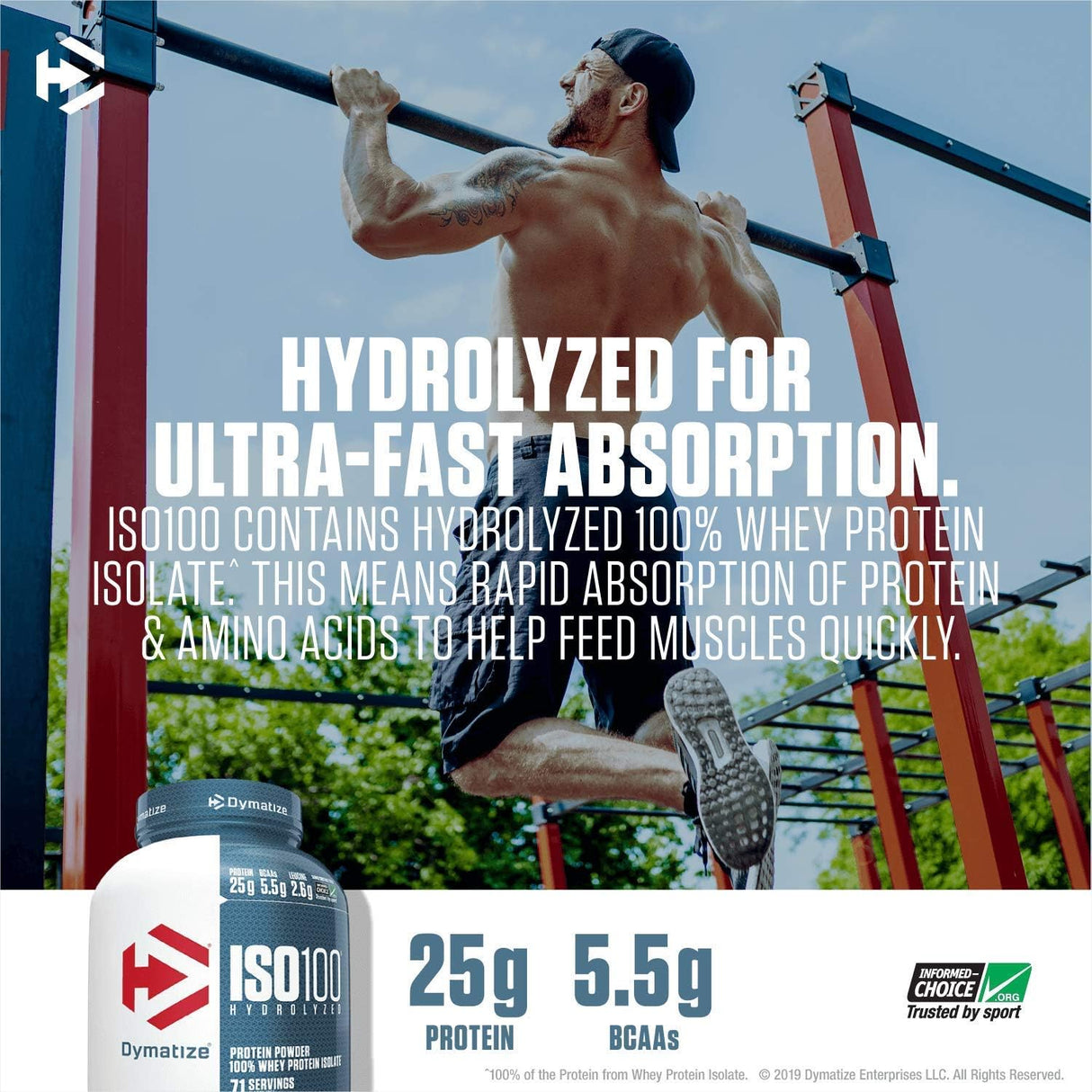 Dymatize ISO 100 Hydrolyzed Protein 5 Lbs