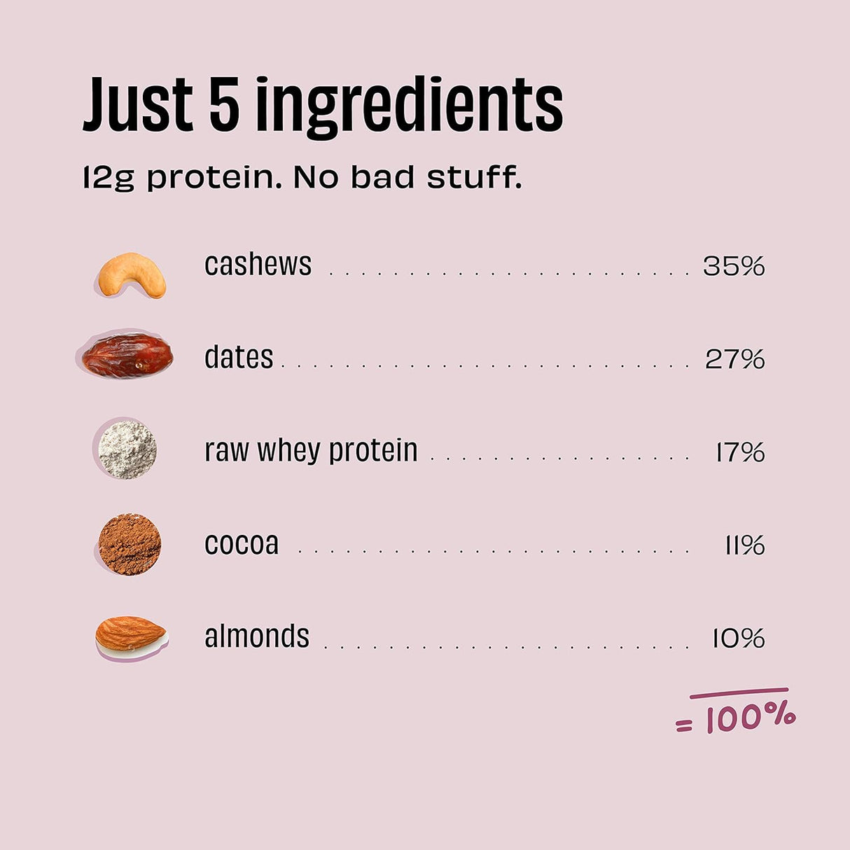The Whole Truth Protein Bar - 52g
