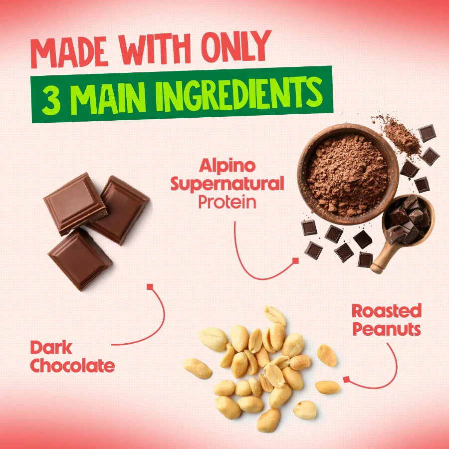 Alpino High Protein Peanut Butter- 1 Kg