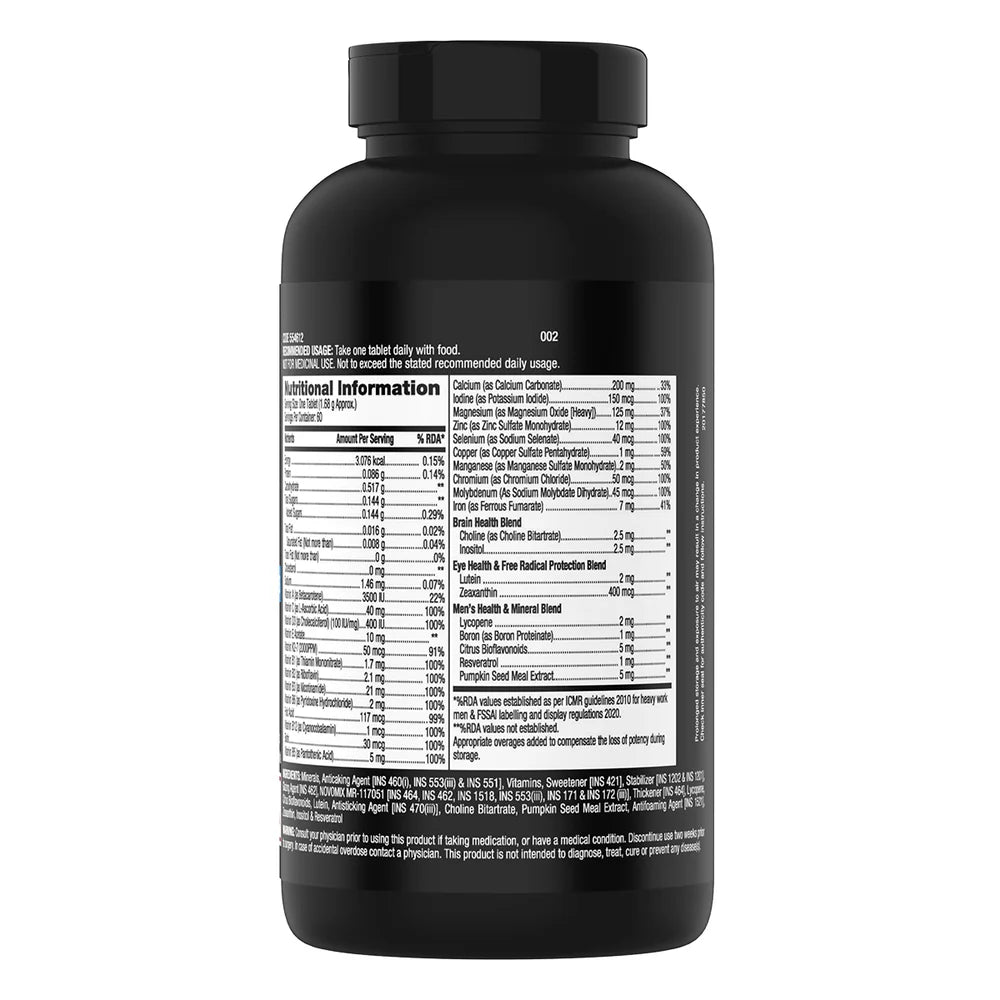 GNC Mega Men One Daily Multivitamin, 60 Tablets