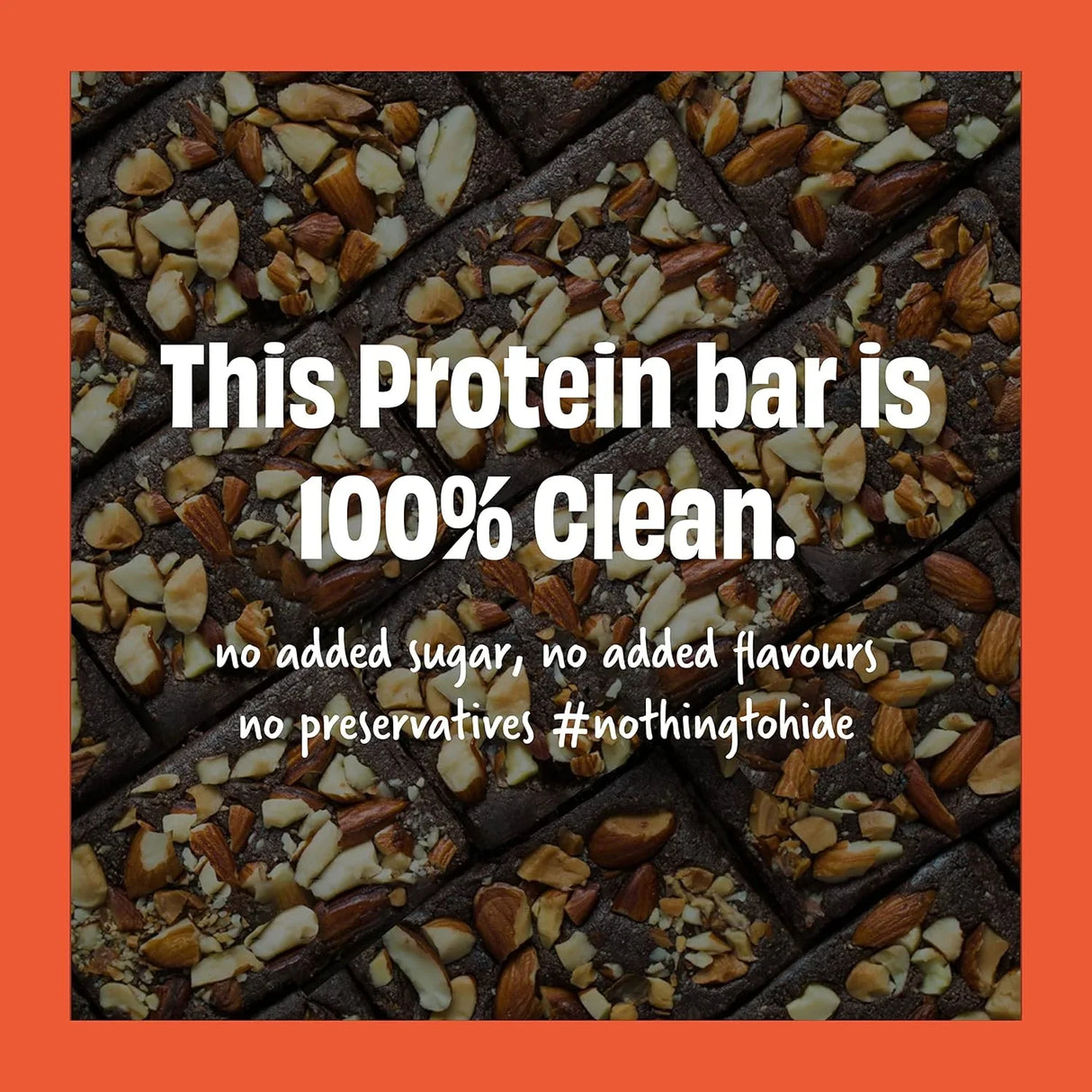 The Whole Truth - Protein Bars | Pack of 6 x 52g each | No Added Sugar | No Preservatives | No Artificial Sweeteners