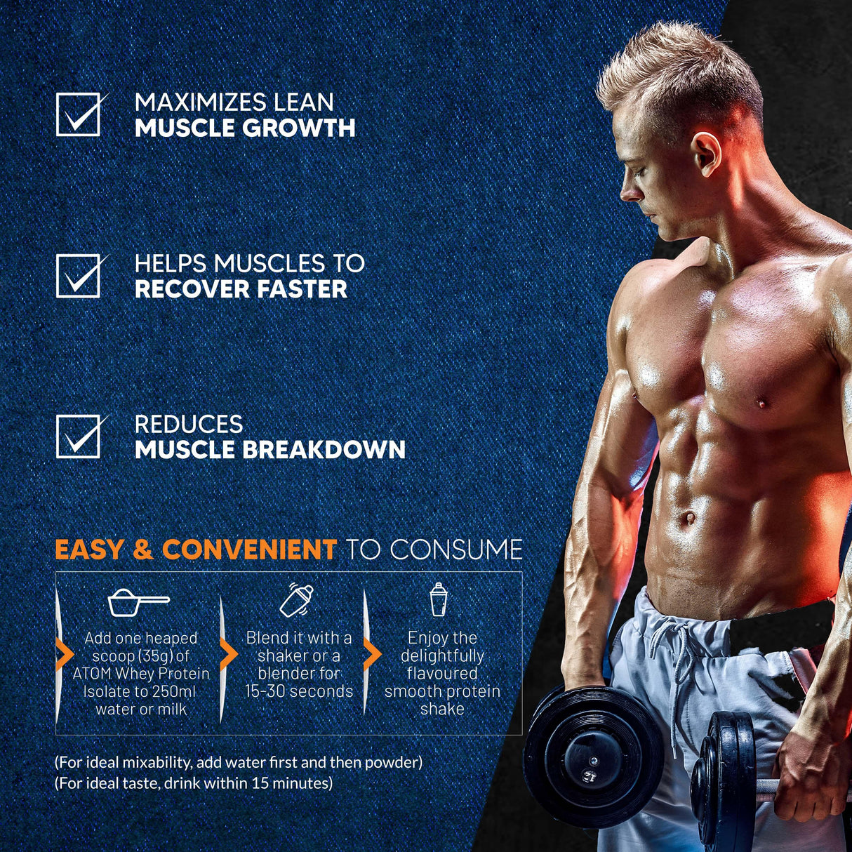 AS-IT-IS ATOM 100% Whey Protein Isolate -4 Kg