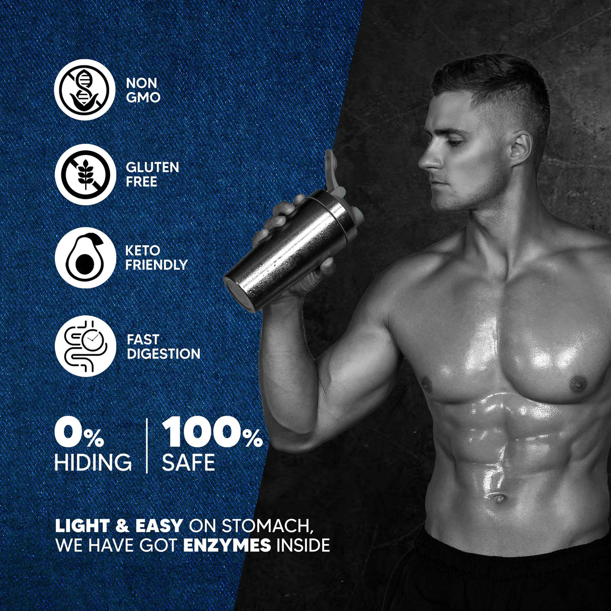 AS-IT-IS ATOM 100% Whey Protein Isolate -4 Kg