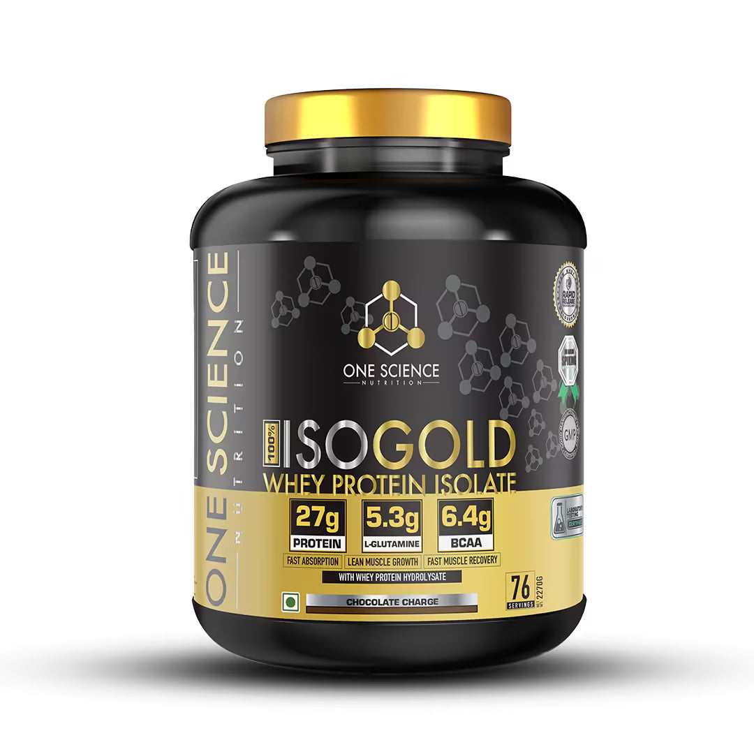 One Science ISO GOLD Whey Protein Isolate - 5 Lbs