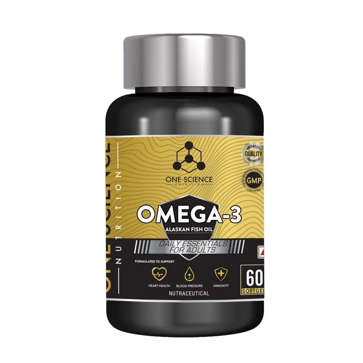 One Science Daily Omega-3 Fish Oil , 60 Softgels