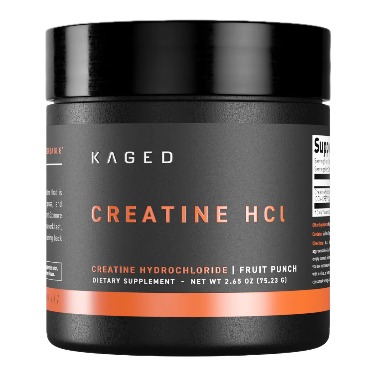 Kaged Creatine HCL, 75 Servings - 75 Gm