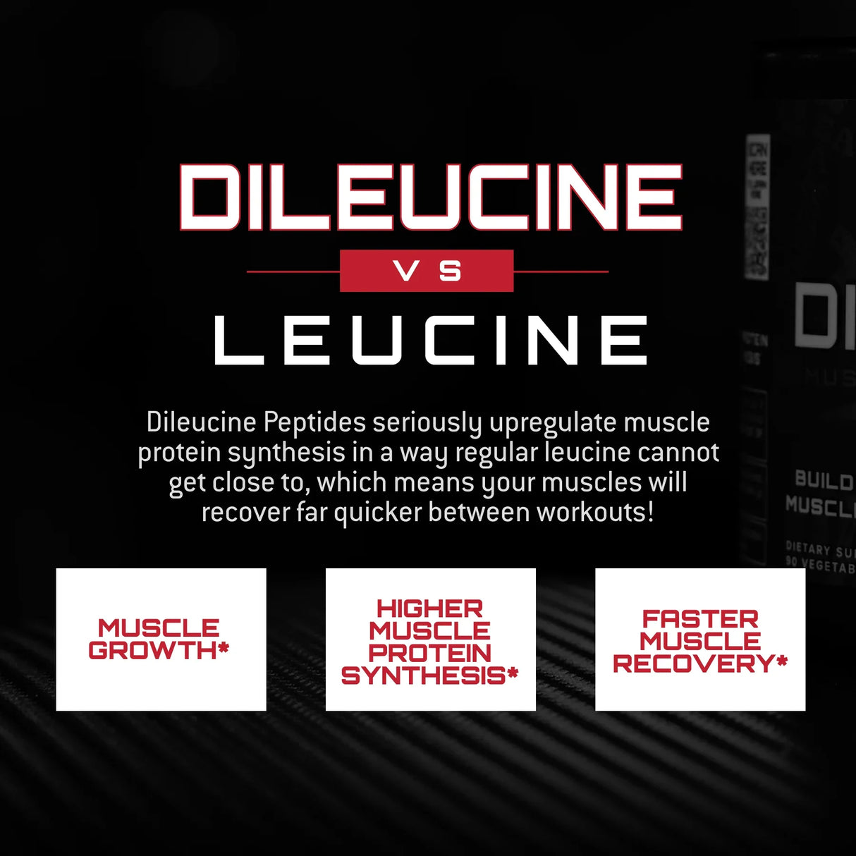 Unmatched Dileucine, 90 Capsules