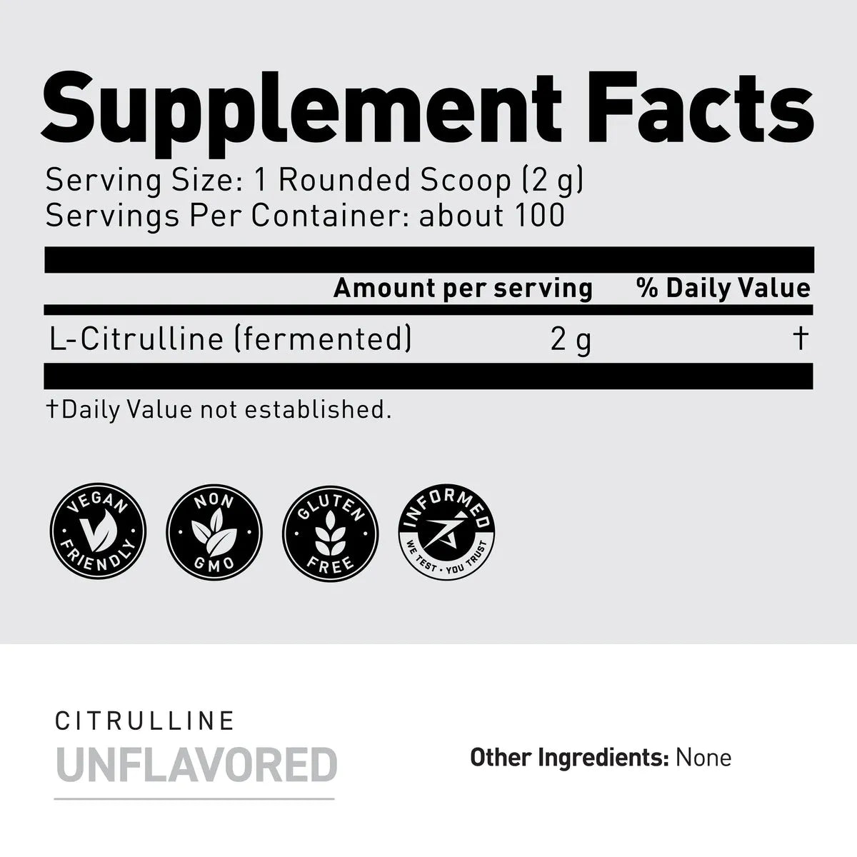 Kaged Citrulline Powder - 100 Servings