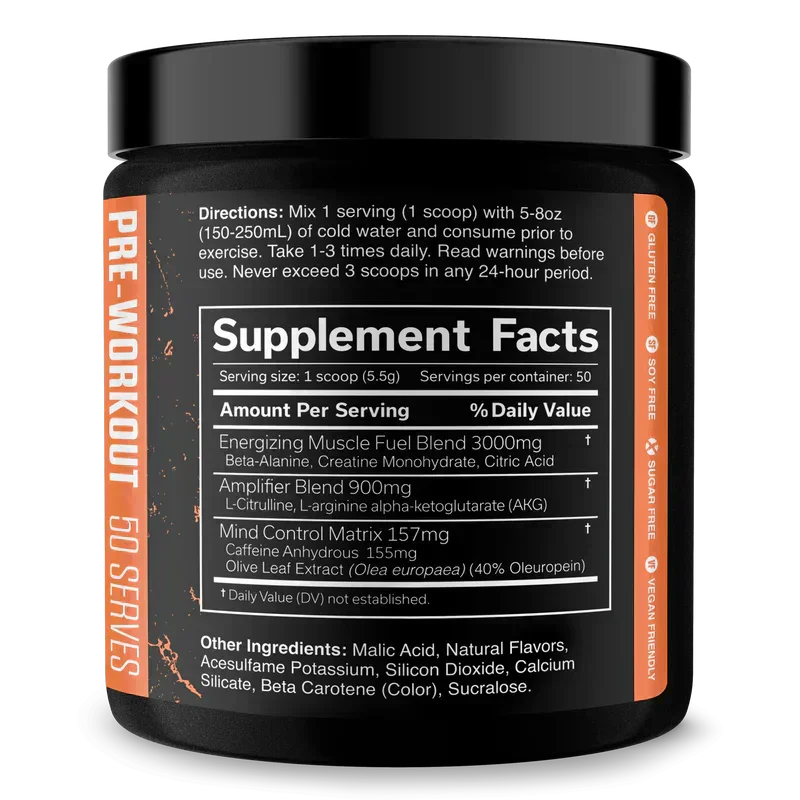 JNX sports The Curse! Pre-Workout - 50 Serving