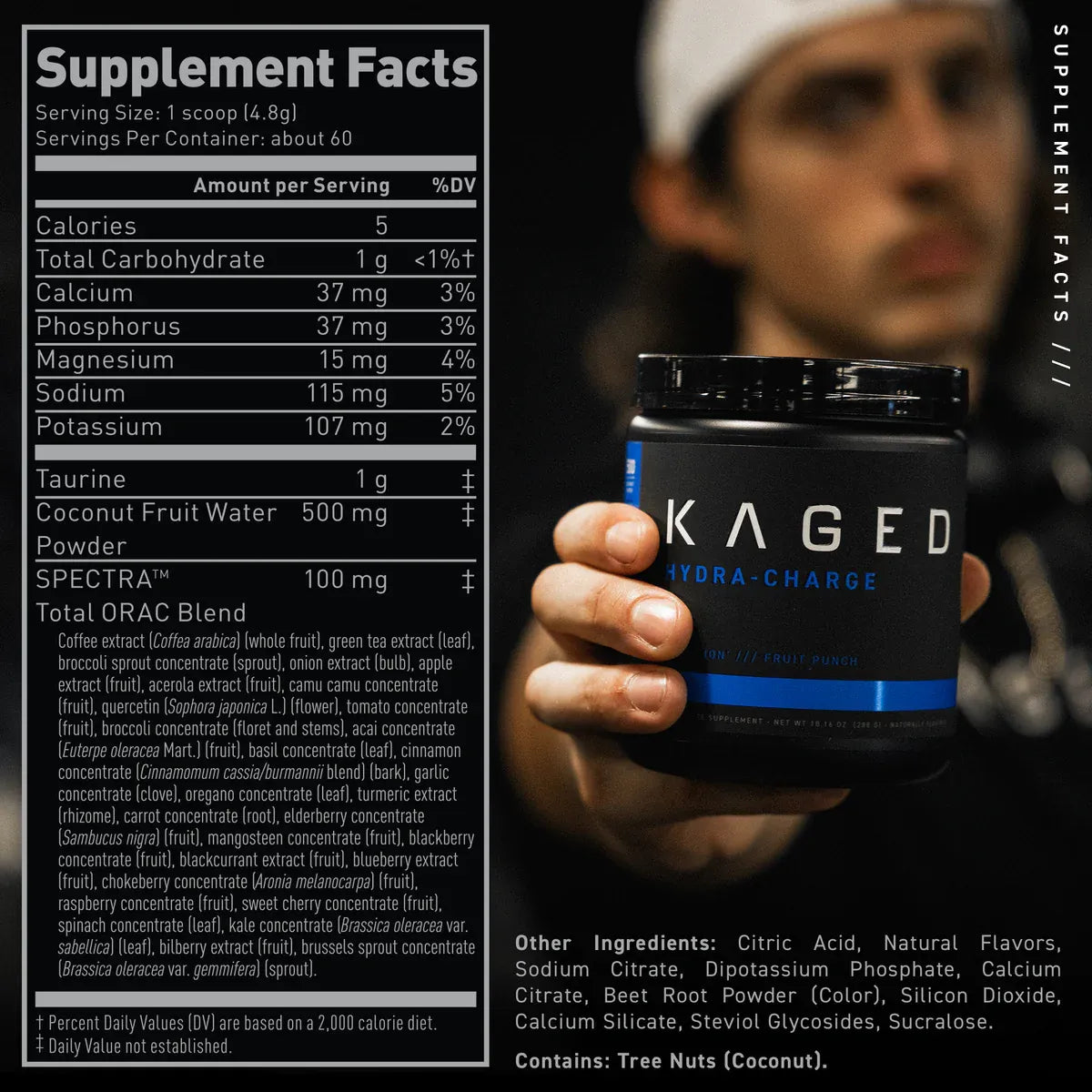 Kaged Kaged Hydra Charge - 60 Servings